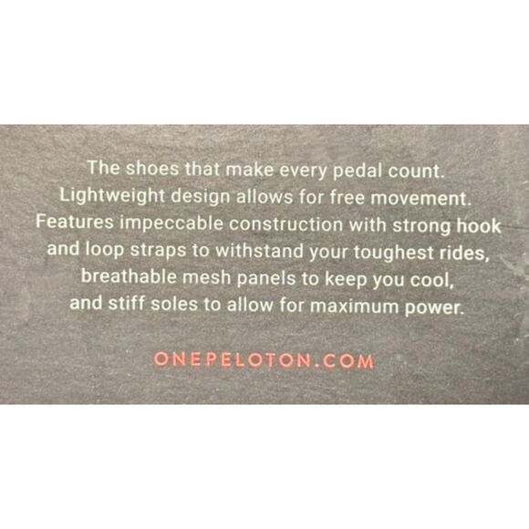 Peloton Ear Buds & Unisex Bike Shoes with Cleats in Box Size 38EU/7.5 US Women's - Picture 8 of 8